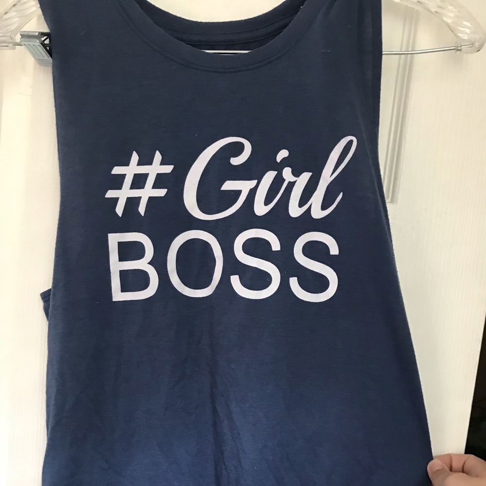 #GIRLBOSS tank